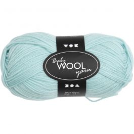 Baby Yarn, mint green, L: 172 m, 50 g/ 1 ball [HOB-41329]