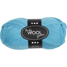 Baby Yarn, turquoise, L: 172 m, 50 g/ 1 ball [HOB-41335]