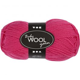 Baby Yarn, cerise, L: 172 m, 50 g/ 1 ball [HOB-41342]