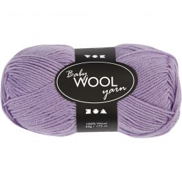 Baby Yarn, purple, L: 172 m, 50 g/ 1 ball [HOB-41344]