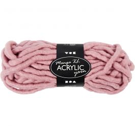 Chunky yarn of acrylic, rose, L: 17 m, size manga , 200 g/ 1 ball [HOB-42159]