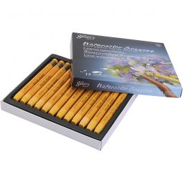 Watercolor Crayons, orange, 12 pc/ 1 pack [HOB-427324]
