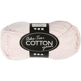 Cotton Yarn, dusty rose, no. 8/4, L: 170 m, 50 g/ 1 ball [HOB-431140]