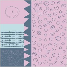 Fabric, light red, W: 145 cm, 140 g, 1 rm [HOB-443110]