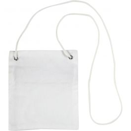 Pouch, white, size 13x15 cm, 210 g, 1 pc [HOB-445480]