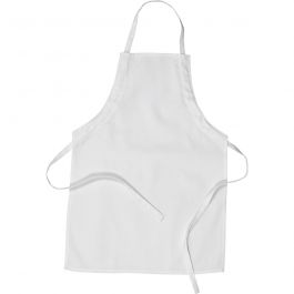 Apron, size 43x61 cm,  210 g/m2, white, 1pc [HOB445920]