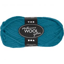 Melbourne Yarn, petrol, L: 92 m, 50 g/ 1 ball [HOB-44720]