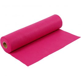 Craft Felt, cerise, W: 45 cm, thickness 1,5 mm, 180-200 g, 5 m/ 1 roll [HOB-45009]