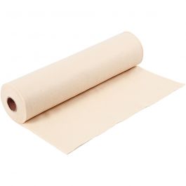 Craft Felt, light beige, W: 45 cm, thickness 1,5 mm, 180-200 g, 5 m/ 1 roll [HOB-45013]