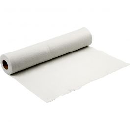 Craft Felt, white, W: 90 cm, thickness 1,5 mm, 5 m/ 1 roll [HOB-45031]