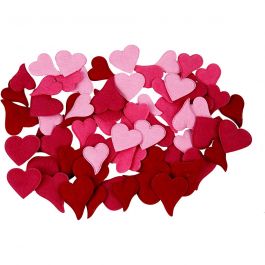 Hearts, 160 pc/ 1 pack [HOB-450741]
