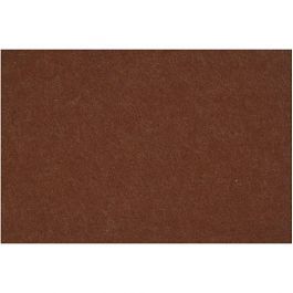 Craft Felt, sheet 42x60 cm, thickness 3 mm, brown, 1sheet