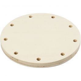 Basket Weaving Template, D: 12 cm, thickness 10 mm, 1 pc [HOB-47454]