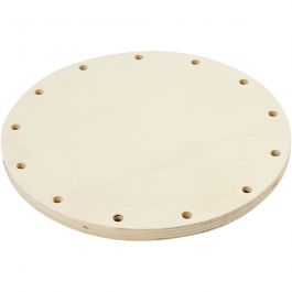 Basket Weaving Template, D: 18 cm, thickness 10 mm, 1 pc [HOB-47455]