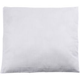 Stuffed Pillow, white, size 40x40 cm, 1 pc [HOB-49704]