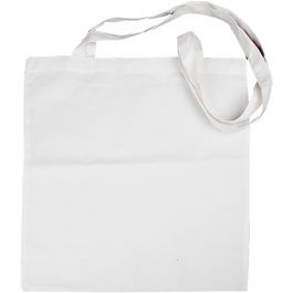 Shopping Bag, white, size 38x42 cm, 145 g, 1 pc [HOB-499000]