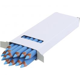 edu Jumbo Coloured Pencils, thickness 10 mm, lead 6,25 mm, light blue, 12 pc/ 1 pack [HOB-408051]
