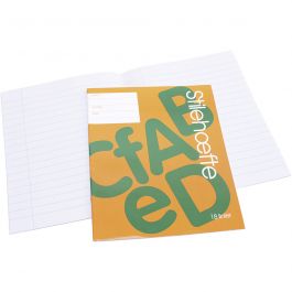 Exercise book with lined paper , 18 lines, size 17x21 cm, 64 , 70 g, 25 pc/ 1 pack [HOB-115215]