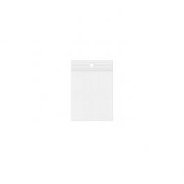 Grip Seal Bags 125x205mm with Hang Hole, PE 100 micron (100 pcs) [4PR58]