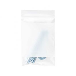 Grip Seal Bags 100x150mm with Write-on-Panel, PE 100 micron (100 pcs) [4WE46]