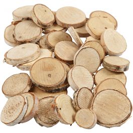 Wood Mix, D: 25-45 mm, thickness 7 mm, 600 g/ 1 pack [HOB-502210]