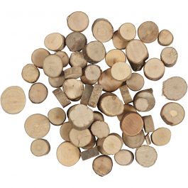 Wooden disc, 25 g/ 1 pack [HOB-50280]