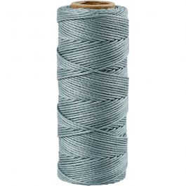 Bamboo Cord, dark turquoise, thickness 1 mm, 65 m/ 1 roll [HOB-503487]