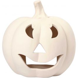 Tea Light Candle Holder, white, H: 15 cm, 2 pc/ 1 box [HOB-50559]