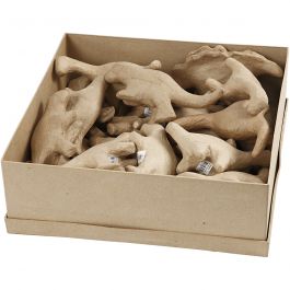 Dinosaur, H: 9-12,5 cm, W: 4,5+5,5 cm, 3x7 pc/ 1 pack [HOB-50716]