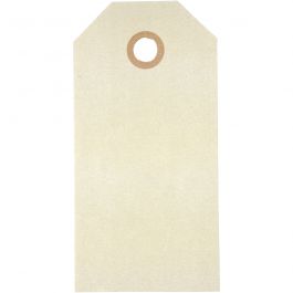 Manila Tags, natural, size 5x10 cm, 250 g, 20 pc/ 1 pack [HOB-510050]