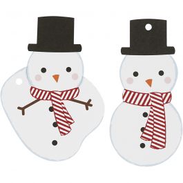 Gift tags, size 11,8x6 cm, 350 g, 10 pc/ 1 pack [HOB-51016]