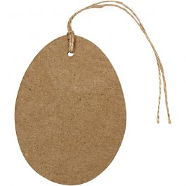 Egg, H: 10 cm, 6 pc/ 1 pack [HOB-510573]