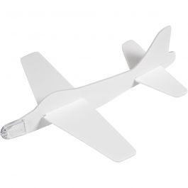 Airplanes, white, L: 19 cm, W: 17,5 cm, 2 pc/ 1 pack [HOB-51232]