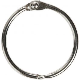 Book Ring, inner size 32 mm, thickness 2,7 mm, 8pcs [HOB-51242]