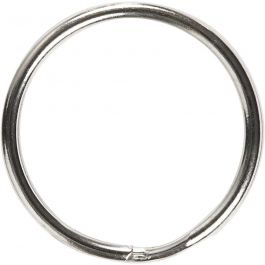 Key Chain, D: 25 mm, 8 pc/ 1 pack [HOB-512751]