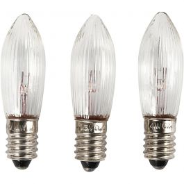 LED bulbs, H: 45 mm, D: 15 mm, 3 pc/ 1 pack [HOB-52371]