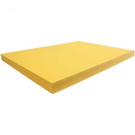 Card, sheet 50x70 cm, 270 g, sun yellow, 100 sheet/ 1 pack [HOB-540414]