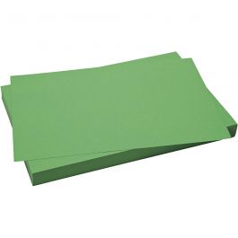 Card, sheet 50x70 cm, 270 g, grass green, 10 sheet/ 1 pack [HOB-540964]