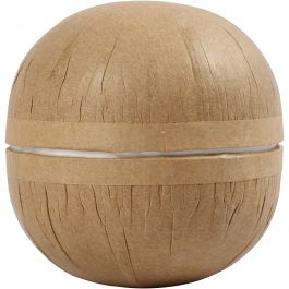 Two-part bauble, dia. 8 cm, 4 pc/ 1 pack [HOB-54176]