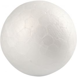 Polystyrene Balls, white, D: 2 cm, 20 pc/ 1 pack [HOB-54300]