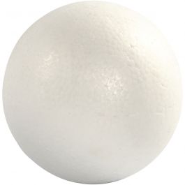 Polystyrene Balls, white, D: 14,8 cm, 1 pc [HOB-54314]