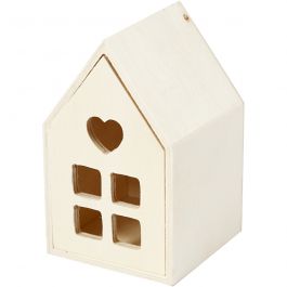 House with drawer, H: 10,8 cm, depth 6,8 cm, 1 pc [HOB-54441]