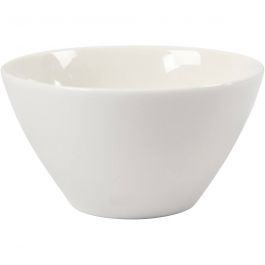 Cereal bowl, white, H: 7 cm, D: 12,5 cm, 20 pc/ 1 box [HOB-55584]
