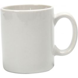 Porcelain Mug, White, H: 7 cm, D: 6 cm, white, 1pc [HOB-555960]
