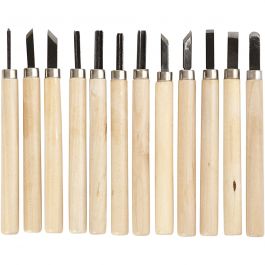Carving Set, 12 pc/ 1 pack [HOB-55706]