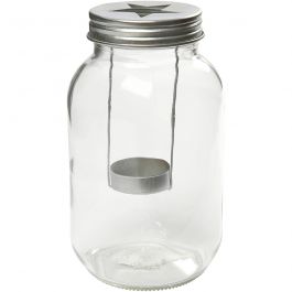 Lantern, H: 18 cm, D: 10 cm, 1 pc [HOB-558420]