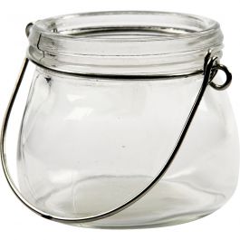 Lantern, H: 6,5 cm, D: 7,5 cm, 12 pc/ 1 box [HOB-55843]