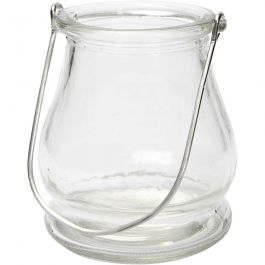 Lantern, H: 10 cm, D: 9 cm, 12 pc/ 1 box [HOB-55856]