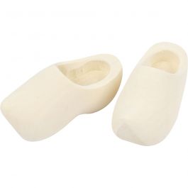 Dutch Wooden Clogs, L: 70 mm, 1 pair [HOB-561073]