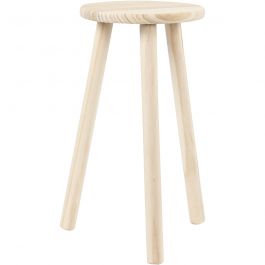 Milking Stool, H: 50 cm, D: 26 cm, 1 pc [HOB-56118]
